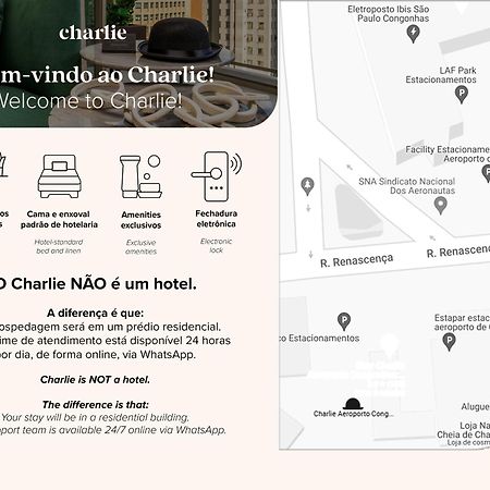 Apartamento Charlie Aeroporto Congonhas Cgh São Paulo Exterior foto